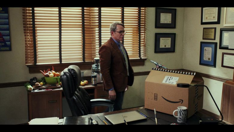 Amazon Box Used by Matthew Broderick as Michael Burr in Daybreak Season 1 Episode 4 (1)