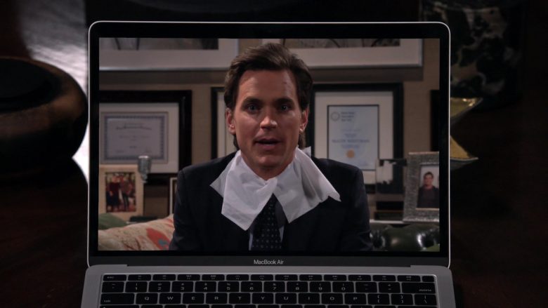 Apple MacBook Air Laptop Used by Eric McCormack in Will & Grace Season 11 Episode 1 (2)