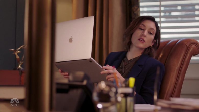 Apple MacBook Laptop Used by Caitlin McGee as Sydney Strait in Bluff City Law Season 1 Episode 3 (2)