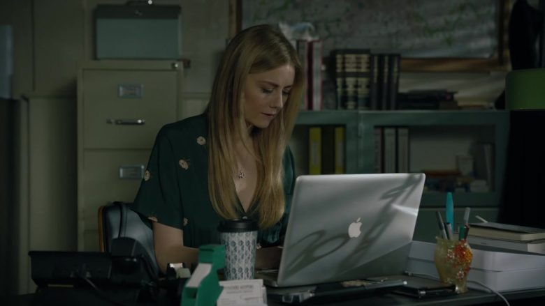 Apple MacBook Laptop Used by Justine Lupe as Holly Gibney in Mr. Mercedes (1)