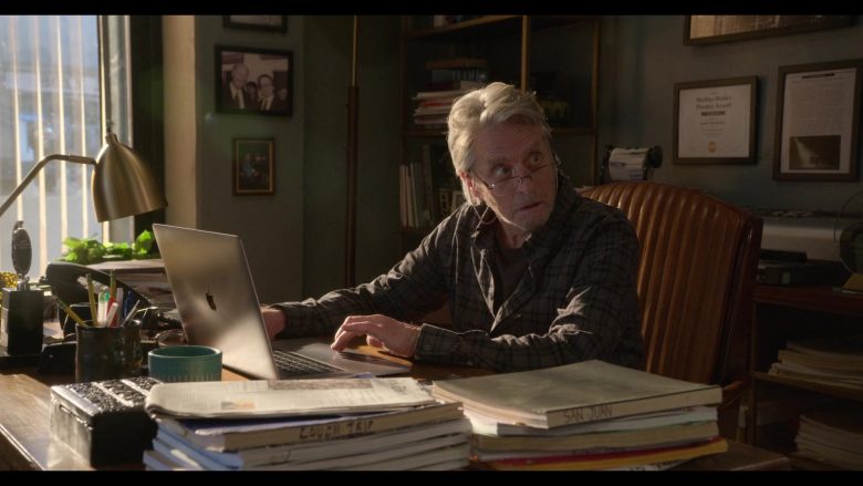 Apple MacBook Laptop Used by Michael Douglas in The Kominsky Method Season 2 Episode 3