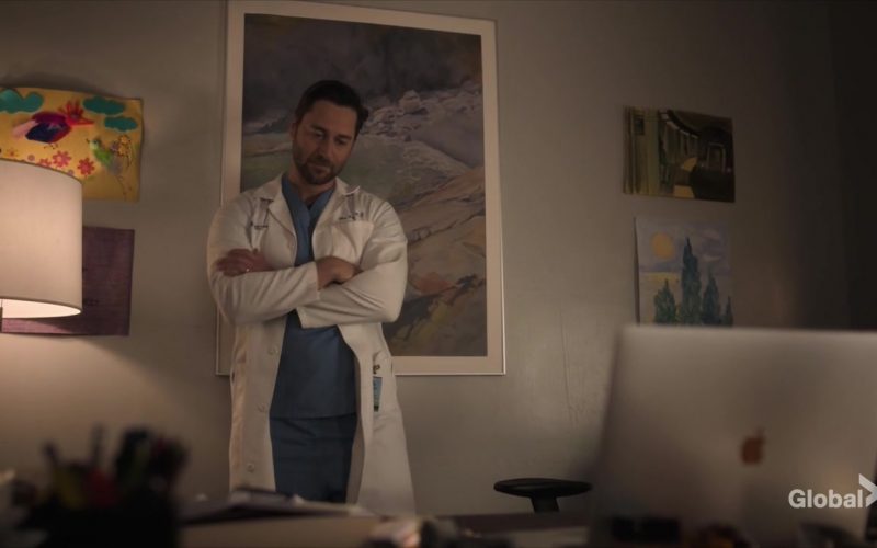 Apple MacBook Pro Laptop Used by Ryan Eggold as Dr. Max Goodwin in New Amsterdam