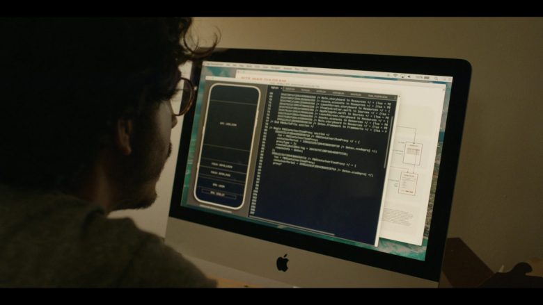 Apple iMac Computer Used by Dev Patel as Joshua in Modern Love Season 1 Episode 2