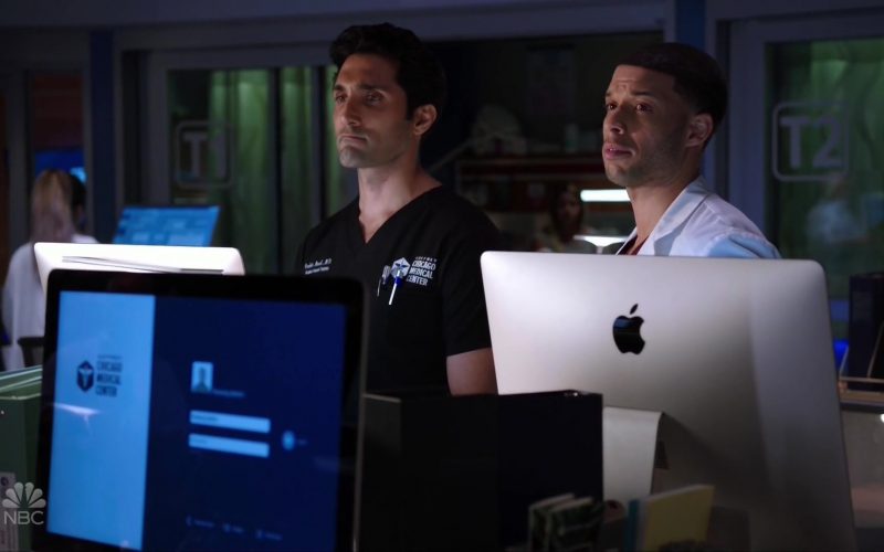 Apple iMac Computers in Chicago Med Season 5 Episode 5 (3)