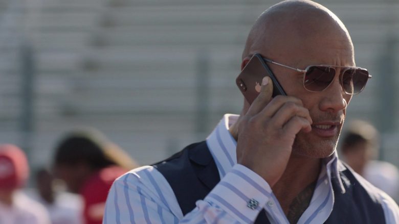 Apple iPhone Cell Phone Used by Dwayne Johnson as Spencer Strasmore in Ballers (3)