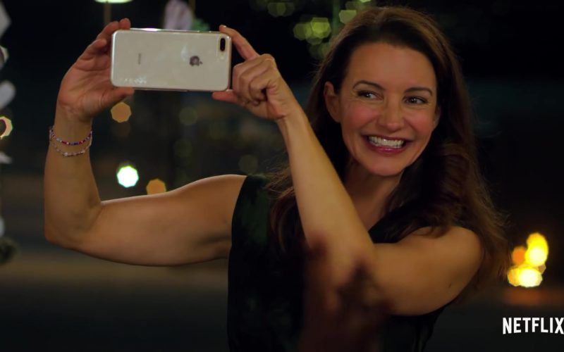 Apple iPhone Smartphone Used by Kristin Davis in Holiday In The Wild (2019)