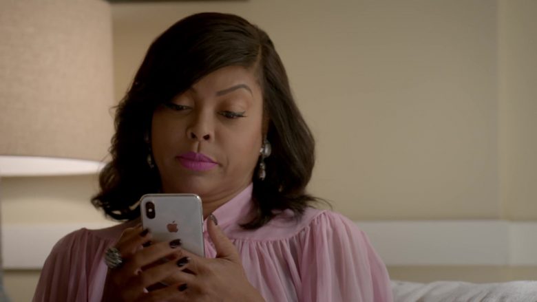 Apple iPhone Smartphone Used by Taraji P. Henson as Loretha Lyon in Empire Season 6 Episode 4 (1)