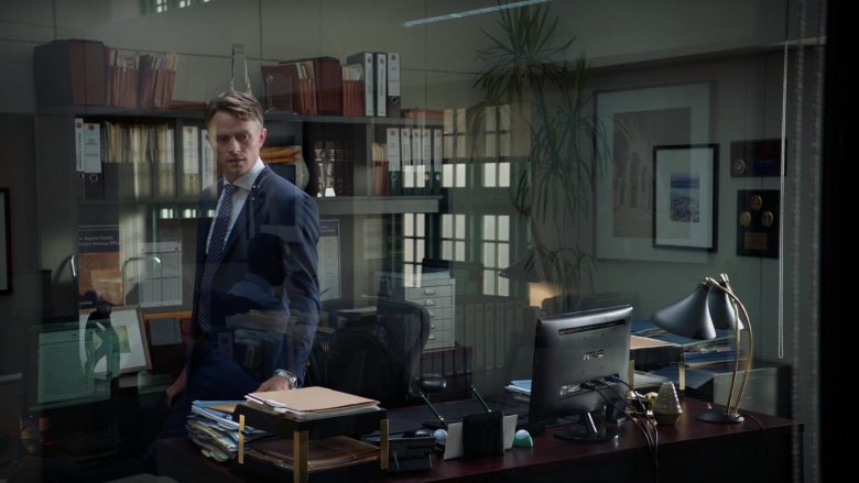 Asus Computer Monitor Used by Wilson Bethel as Mark Callan in All Rise