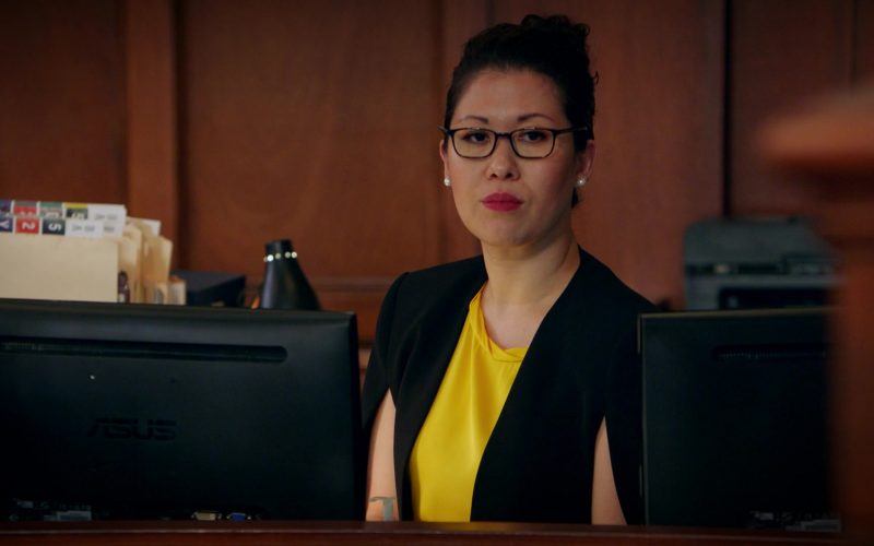Asus Monitor Used by Ruthie Ann Miles as Sherri Kansky in All Rise