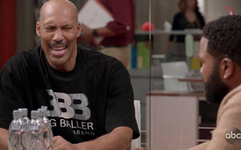 Big Baller Brand T-Shirt in Black-ish Season 6 Episode 4 (2)