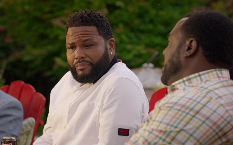 Blackberry White Shirt Worn by Anthony Anderson as Dre Johnson in Black-ish Season 6 Episode 5 (3)