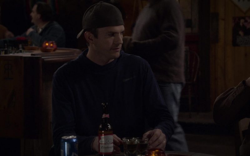 Budweiser Beer Enjoyed by Ashton Kutcher as Colt Reagan Bennett in The Ranch Season 4 Episode 6