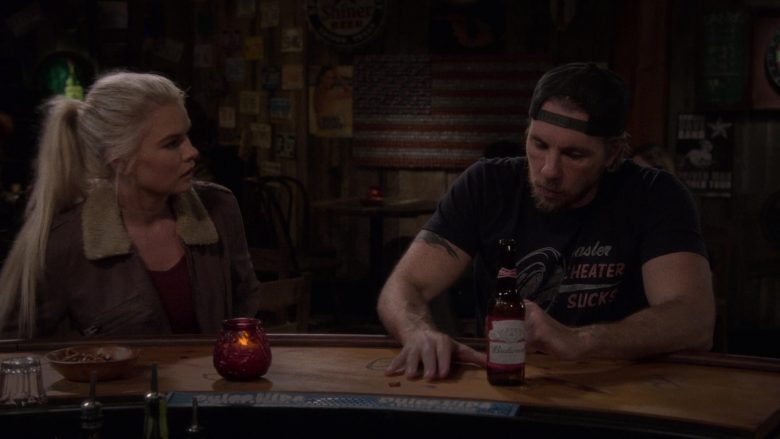 Budweiser Beer Enjoyed by Dax Shepard as Luke Matthews in The Ranch Season 4 Episode 3 (1)