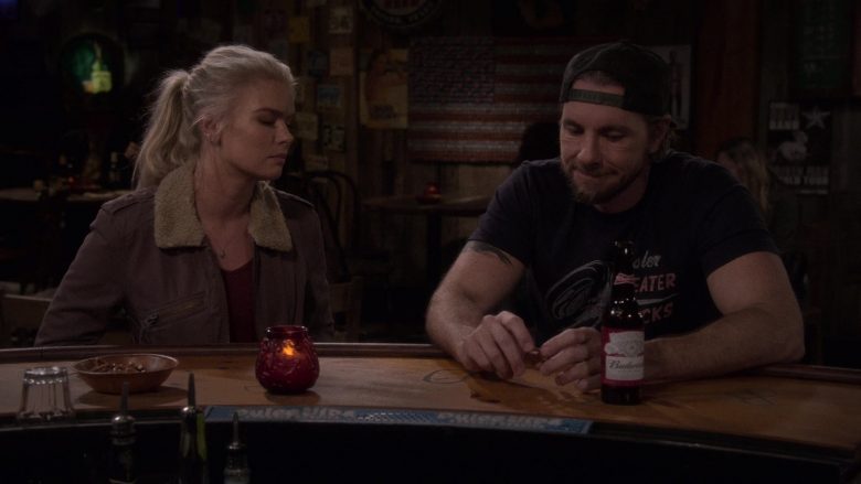 Budweiser Beer Enjoyed by Dax Shepard as Luke Matthews in The Ranch Season 4 Episode 3 (2)
