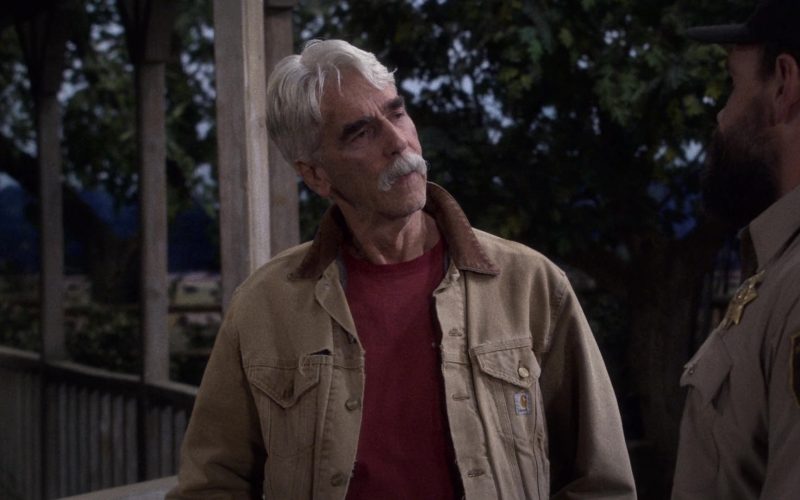 Carhartt Beige Jacket Worn by Sam Elliott as Beau Roosevelt Bennett in The Ranch Season 4 Episode 7 (1)