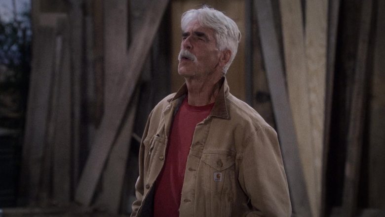 Carhartt Beige Jacket Worn by Sam Elliott as Beau Roosevelt Bennett in The Ranch Season 4 Episode 7 (4)