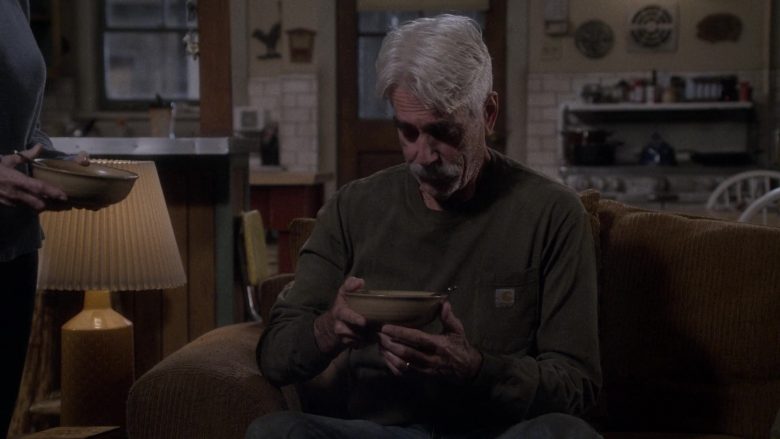 Carhartt Green Shirt Worn by Sam Elliott as Beau Roosevelt Bennett in The Ranch Season 4 Episode 10 (1)
