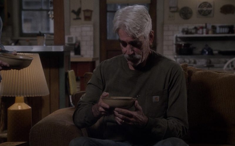 Carhartt Green Shirt Worn by Sam Elliott as Beau Roosevelt Bennett in The Ranch Season 4 Episode 10 (1)