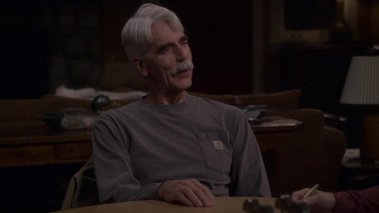 Carhartt Grey Shirt Worn by Sam Elliott as Beau Roosevelt Bennett in The Ranch Season 4 Episode 6 (1)