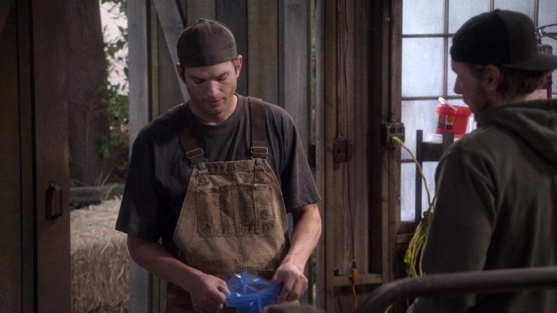 Carhartt Overalls Worn by Ashton Kutcher as Colt Reagan Bennett in The Ranch Season 4 Episode 3 “Waitin’ on a Woman” (3)