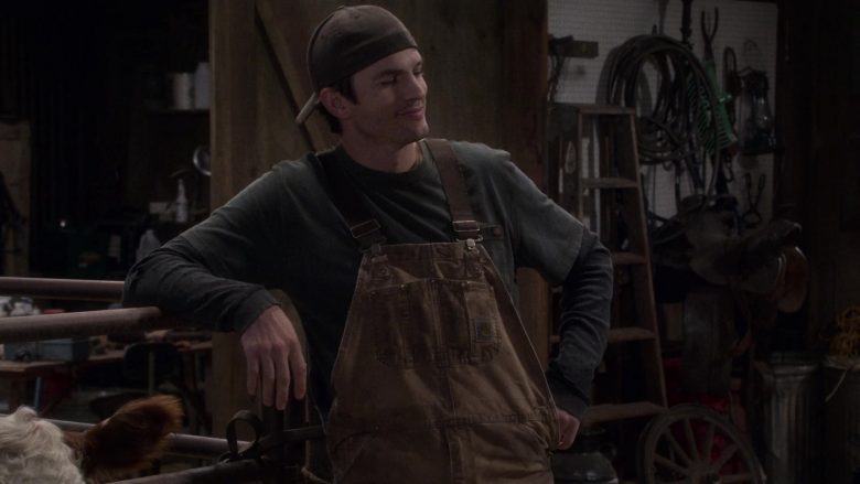 Carhartt Overalls Worn by Ashton Kutcher as Colt Reagan Bennett in The Ranch Season 4 Episode 3 “Waitin’ on a Woman” (6)