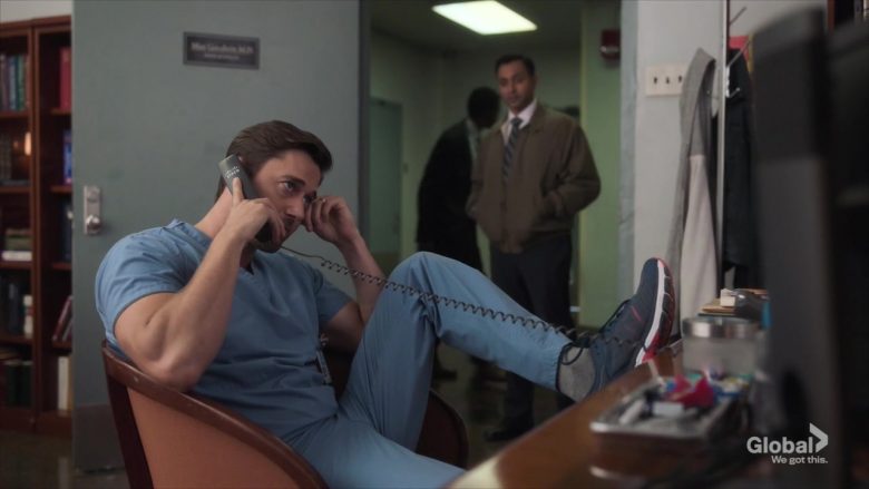 Cisco Phone Used by Ryan Eggold as Dr. Max Goodwin in New Amsterdam Season 2 Episode 5