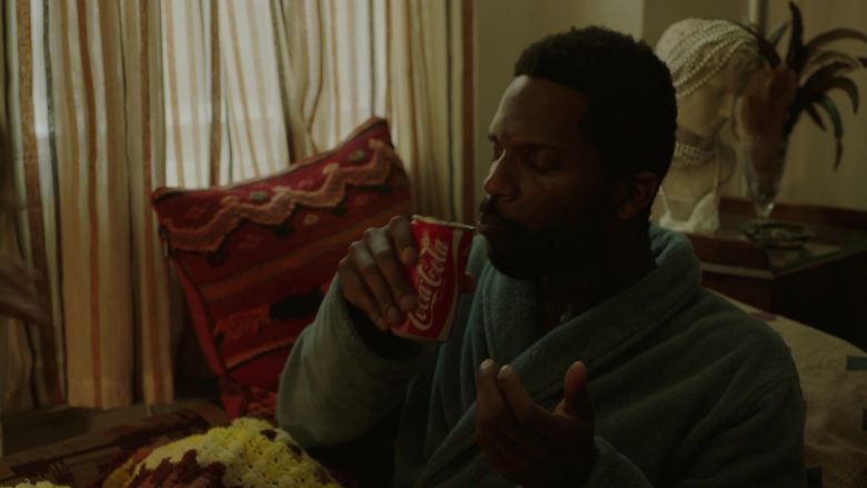 Coca-Cola Drink Enjoyed by Gary Carr as C.C. in The Deuce Season 3 Episode 6 (2)
