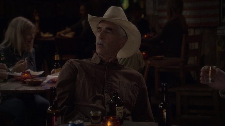 Coors Beer Enjoyed by Sam Elliott as Beau Roosevelt Bennett in The Ranch Season 4 Episode 6 (1)