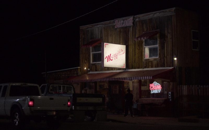Coors Light Beer Neon Sign in The Ranch Season 4 Episode 2 I Wish You'd Stay