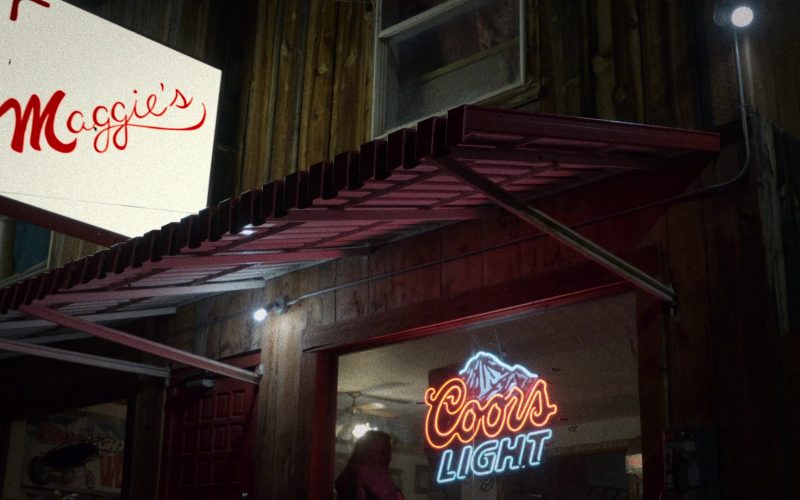 Coors Light Beer Neon Sign in The Ranch Season 4 Episode 5 “Love and War”