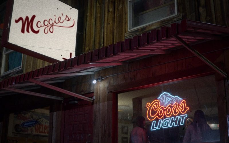 Coors Light Sign in The Ranch Season 4 Episode 9