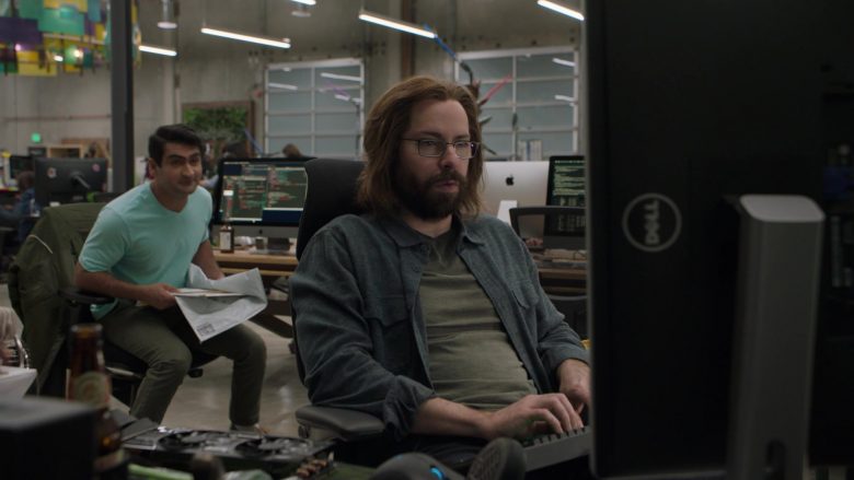 Dell Monitor Used by Martin Starr as Bertram Gilfoyle in Silicon Valley Season 6 Episode 1 (1)