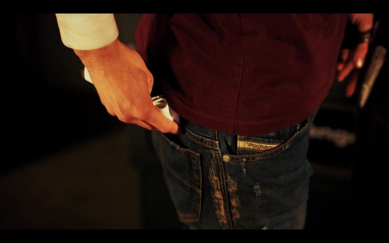 Diesel Industry Jeans Worn by Colin Ford as Josh Wheeler in Daybreak Season 1 Episode 6 (1)