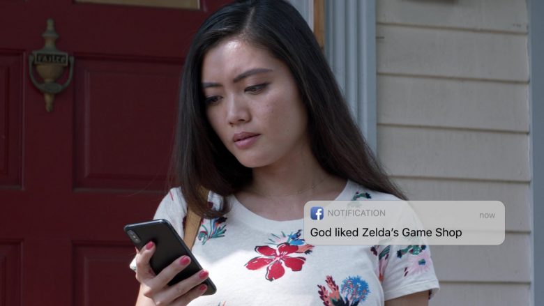 Facebook in God Friended Me Season 2 Episode 3 From Paris With Love (2019)