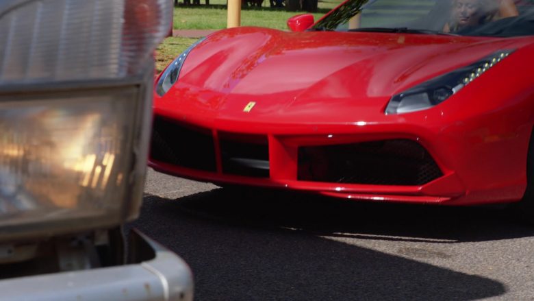 Ferrari 488 Spider Red Car Used by Jay Hernandez as Thomas Magnum (10)
