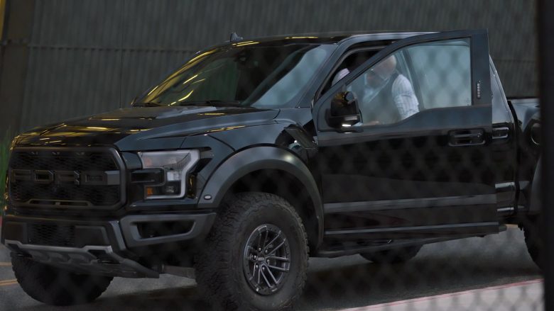 Ford Black Pickup Truck Used by Dwayne Johnson as Spencer Strasmore in Ballers (1)