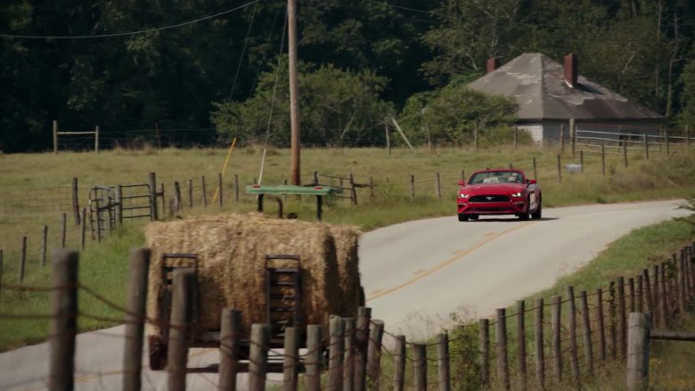 Ford Mustang Convertible Red Sports Car Used by Bruce Greenwood in The Resident (1)