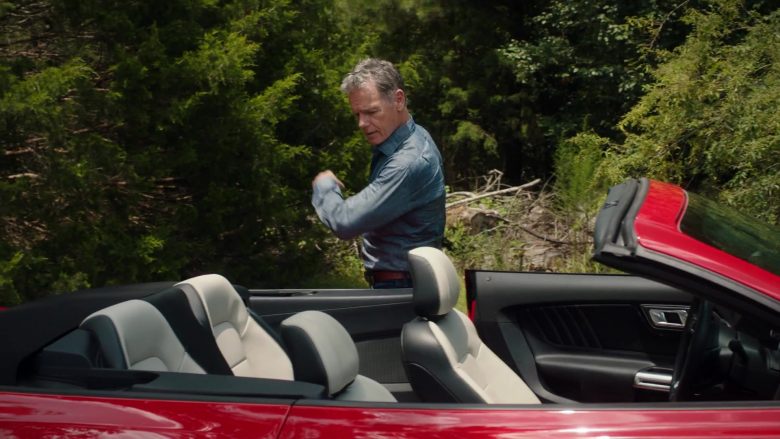 Ford Mustang Convertible Red Sports Car Used by Bruce Greenwood in The Resident (3)