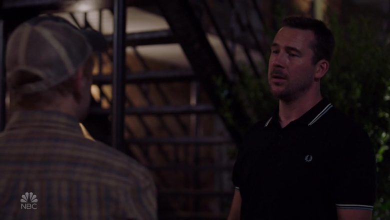 Fred Perry Polo Shirt Worn by Barry Sloane as Jake Reilly in Bluff City Law Season 1 Episode 5 (1)