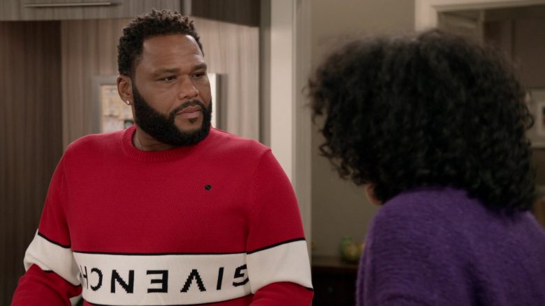Givenchy Sweatshirt Worn by Anthony Anderson as Dre Johnson in Black-ish Season 6 Episode 5 (4)