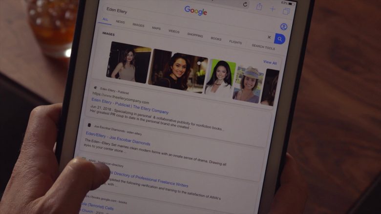 Google Web Search in The Affair Season 5 Episode 8
