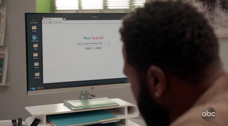 HP Computer Monitor Used by Anthony Anderson as Andre Johnson in Black-ish (1)