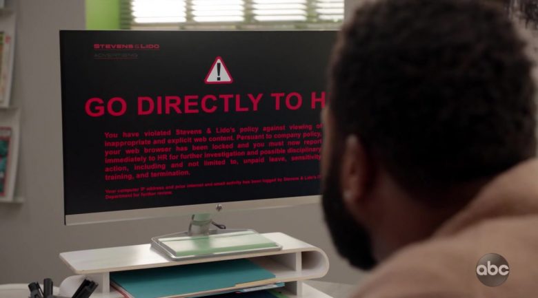 HP Computer Monitor Used by Anthony Anderson as Andre Johnson in Black-ish (2)