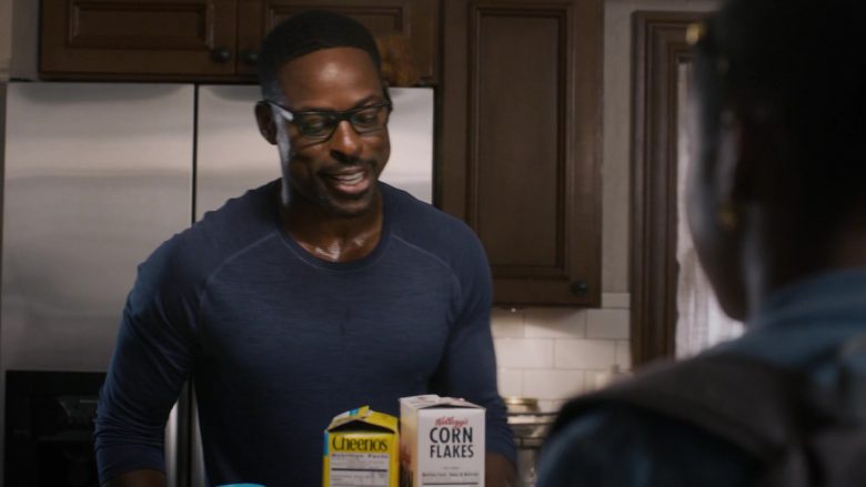 Kellogg's Corn Flakes and Cheerios Cereal by General Mills in This Is Us Season 4 Episode 5 (3)