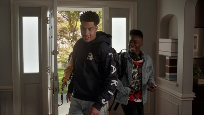 Kenzo Paris Hoodie With Tiger Worn by Marcus Scribner as Andre Johnson Junior in Black-ish (1)