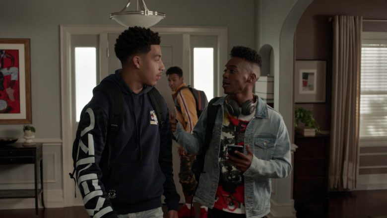 Kenzo Paris Hoodie With Tiger Worn by Marcus Scribner as Andre Johnson Junior in Black-ish (2)
