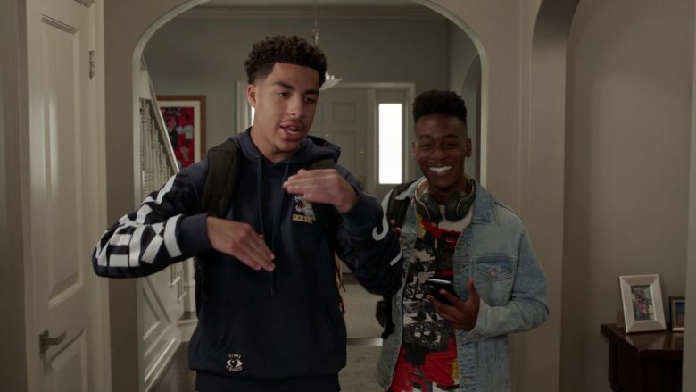 Kenzo Paris Hoodie With Tiger Worn by Marcus Scribner as Andre Johnson Junior in Black-ish (3)