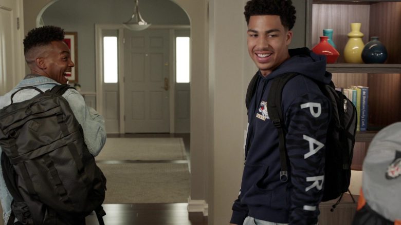 Kenzo Paris Hoodie With Tiger Worn by Marcus Scribner as Andre Johnson Junior in Black-ish (4)