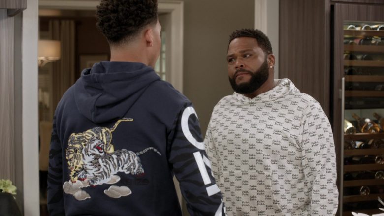 Kenzo Paris Hoodie With Tiger Worn by Marcus Scribner as Andre Johnson Junior in Black-ish (9)