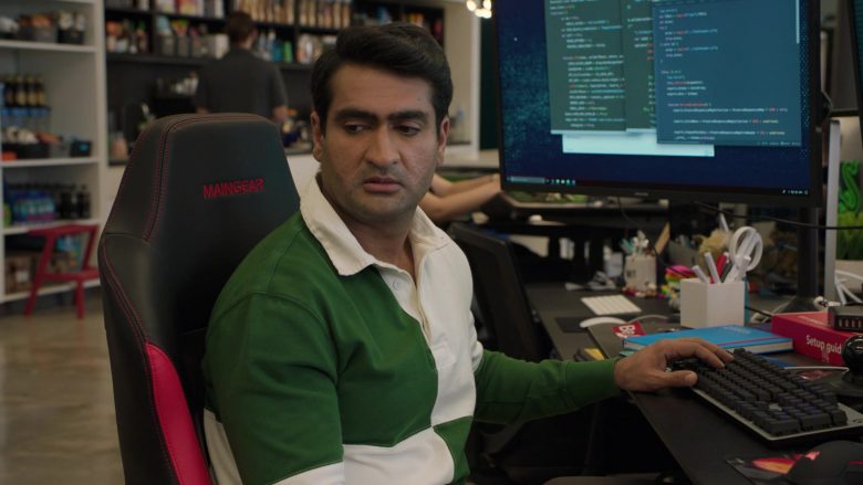 Maingear Chair Used by Kumail Nanjiani as Dinesh Chugtai in Silicon Valley Season 6 Episode 1 (1)